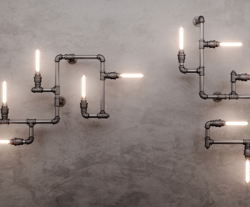 Industrial Style Wall Lamp-ID:678512109