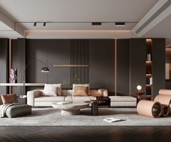 Modern A Living Room-ID:798628093