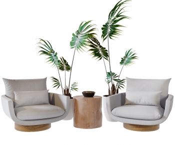 Modern Nordic Style Lounge Chair-ID:854023935