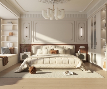 French Style Bedroom-ID:523290634