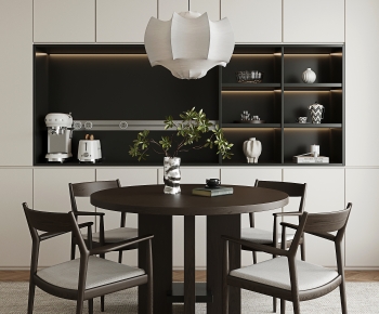 Modern Dining Table And Chairs-ID:402471071