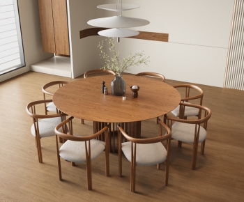 Modern Dining Table And Chairs-ID:220289957