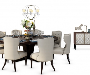 Modern Dining Table And Chairs-ID:421710017