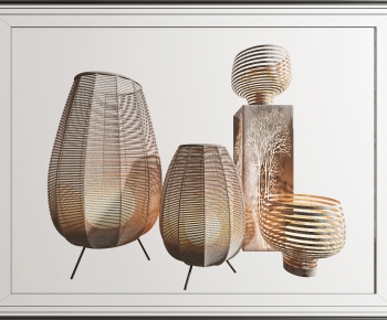 Wabi-sabi Style Decorative Lamp-ID:127840048