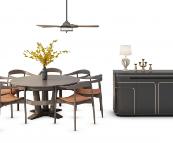 Modern Dining Table And Chairs-ID:177464966