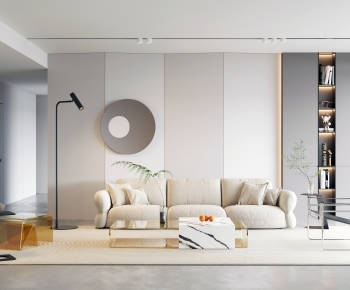 Modern A Living Room-ID:551594027