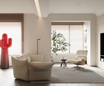 Wabi-sabi Style A Living Room-ID:120731127