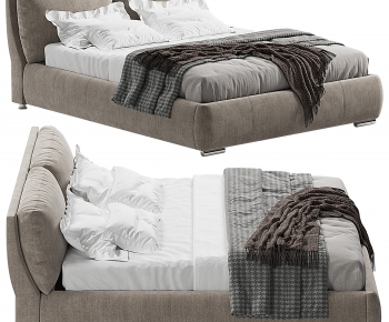 Modern Double Bed-ID:431817057