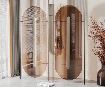 Modern Glass Screen Partition-ID:678874974