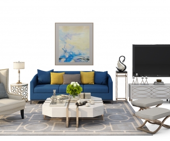 Modern European Style A Living Room-ID:241723061