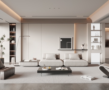 Modern A Living Room-ID:939910893