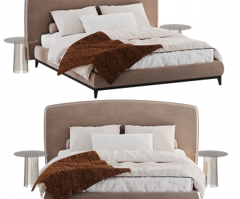 Modern Double Bed-ID:657215121