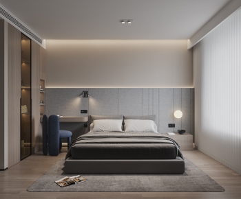 Modern Bedroom-ID:704718115