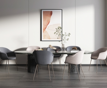 Modern Dining Table And Chairs-ID:996193898
