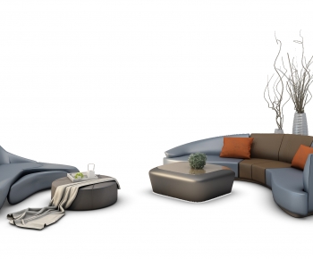 Modern Curved Sofa-ID:412367119