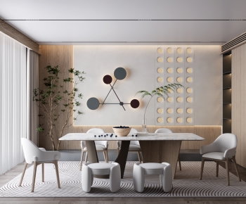 Modern Dining Room-ID:438435087