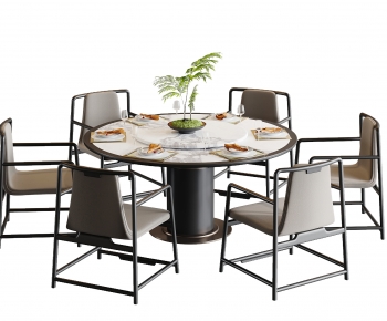 Modern Dining Table And Chairs-ID:346638929