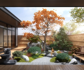 New Chinese Style Garden-ID:694303994