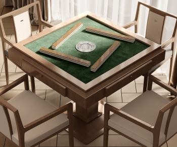 New Chinese Style Mahjong Tables And Chairs-ID:122541905