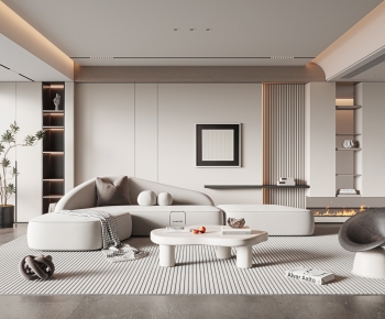 Modern A Living Room-ID:920818097