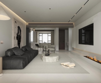Modern A Living Room-ID:466469051