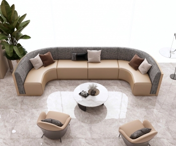 Modern Curved Sofa-ID:269207002