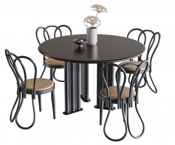 Modern Dining Table And Chairs-ID:231396912