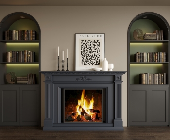 French Style Fireplace-ID:896620044