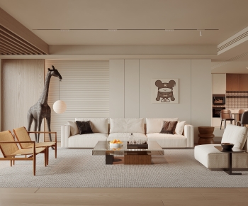 Modern A Living Room-ID:576275119