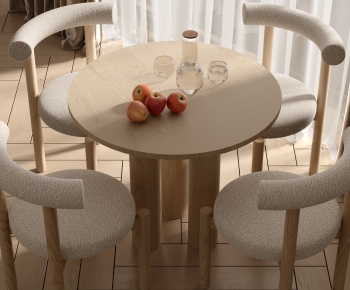 Modern Dining Table And Chairs-ID:648237945