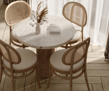 Modern Dining Table And Chairs-ID:507078894
