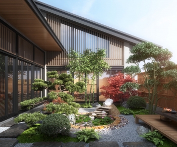 New Chinese Style Courtyard/landscape-ID:675832997