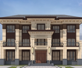 New Chinese Style Detached Villa-ID:516184093