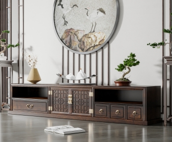 New Chinese Style TV Cabinet-ID:504856114