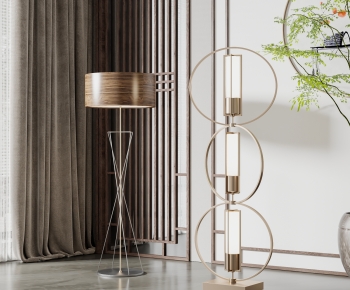 New Chinese Style Floor Lamp-ID:501171117