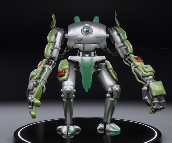 现代科幻机器人战士-ID:450968989