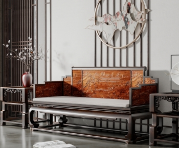 Chinese Style Arhat Bed-ID:986864094