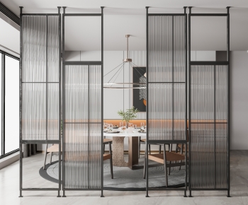 Modern Glass Screen Partition-ID:453252083