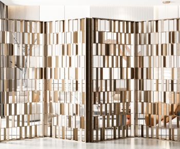 Modern Metal Screen Partition-ID:369259126