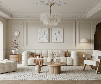 French Style A Living Room-ID:161500933