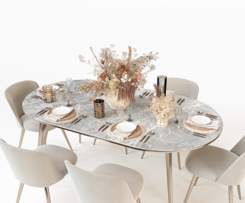 Modern Dining Table And Chairs-ID:846921926