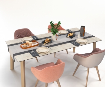 Modern Dining Table And Chairs-ID:353656056