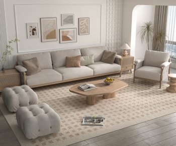 Nordic Style Sofa Combination-ID:253987078