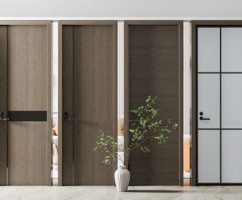 Modern Single Door-ID:493206985