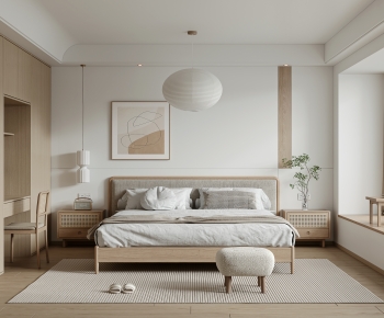 Japanese Style Bedroom-ID:769675971