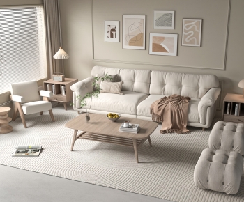 Nordic Style Sofa Combination-ID:771419055