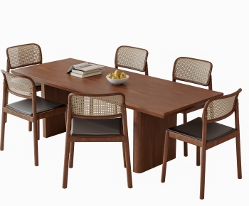 Modern Dining Table And Chairs-ID:652504926