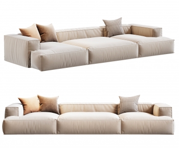 Modern Three-seat Sofa-ID:488554004