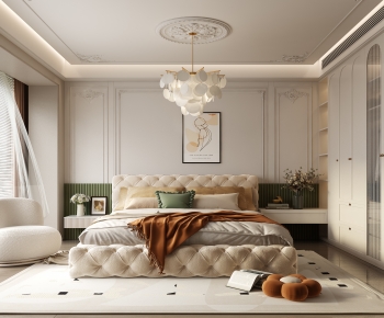 French Style Bedroom-ID:977016933