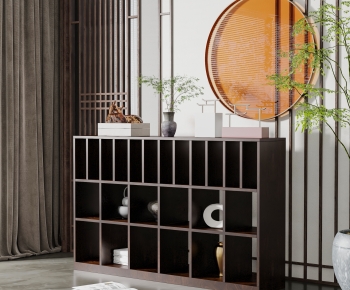 New Chinese Style Shelving-ID:420985949